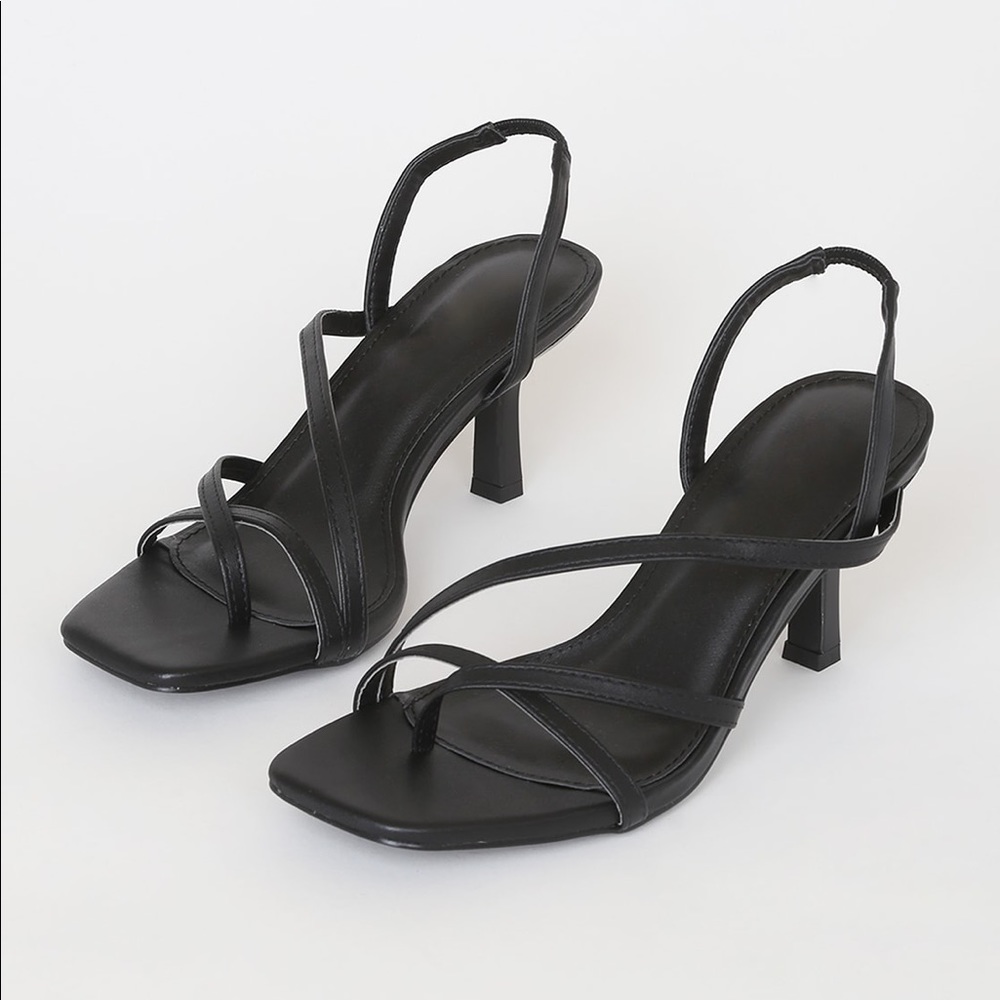 Lulus black Sandals